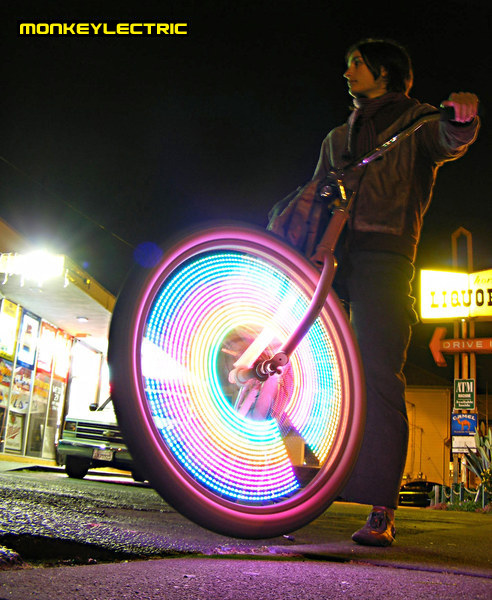 Monkey led clearance bike lights